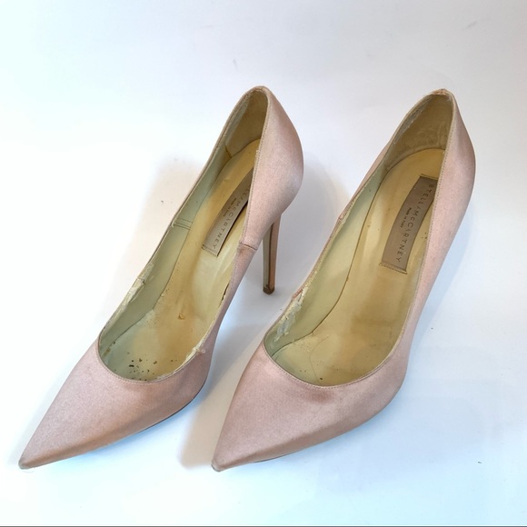 HOST PICK🌟 Stella McCartney satin heels - Picture 1 of 5